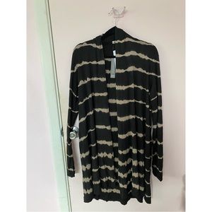 LAmade Black Tie Dye Iris Cardigan Medium